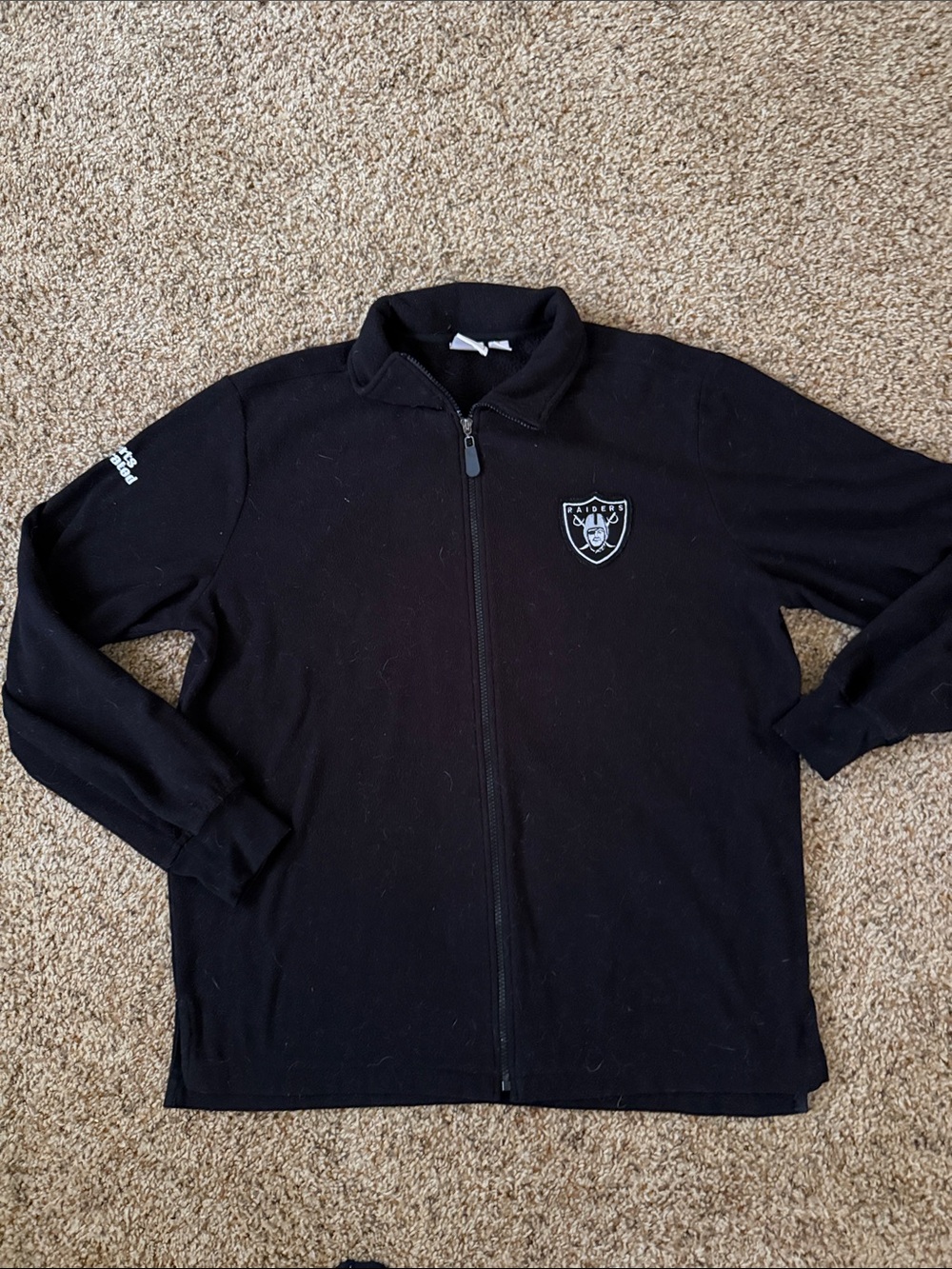 NFL Black Full-Zip Polyester Jacket